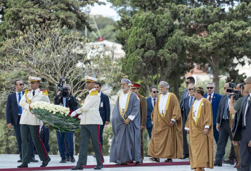 His Majesty visits martyrs’ memorial and national mujahid museum in Algeria