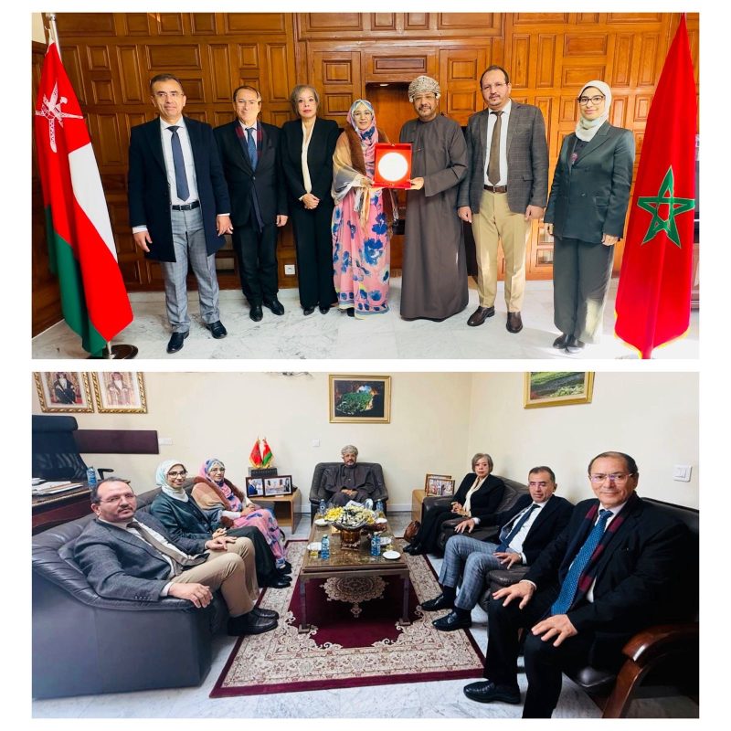 Morocco: Ambassador receives Omani-Moroccan Parliamentary Friendship Committee