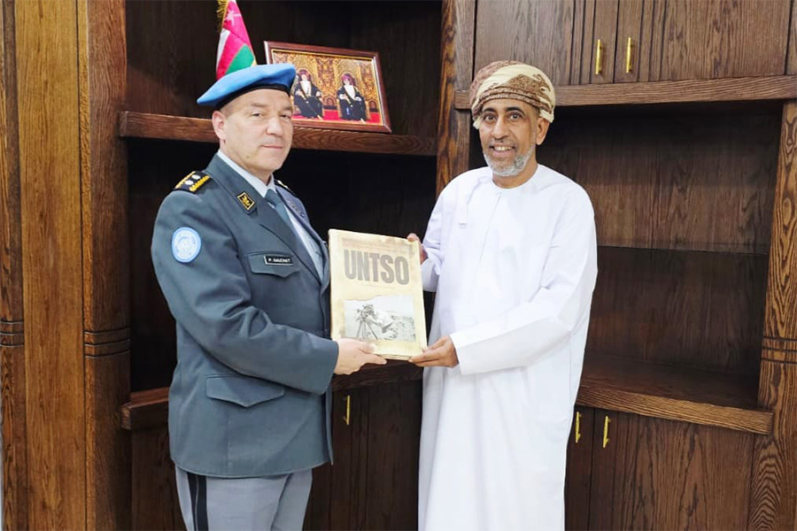 Syria: Ambassador receives Head of Truce Supervision Mission in the Golan